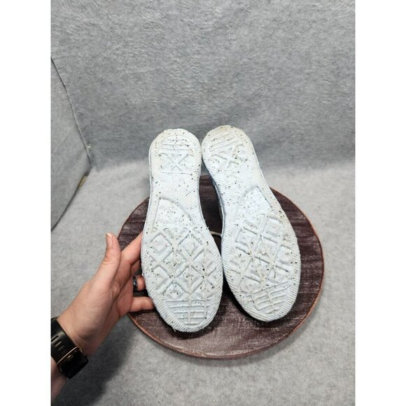 Converse Chuck Taylor All Star High-Top Sneakers Gray & Black Size 6.5 renew - Picture 12 of 14